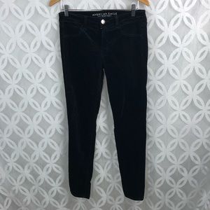 American Eagle Outfitters Pants - AEO Velvet Super Stretch Black Jeggings American Eagle Outfitters Pants - AEO Velvet Super Stretch Black Jeggings